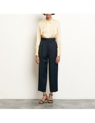 Pantalon de tailleur en laine le concept de la Pate a emporter 