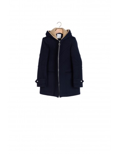 Manteau à capuche en drap de laine prix pour 